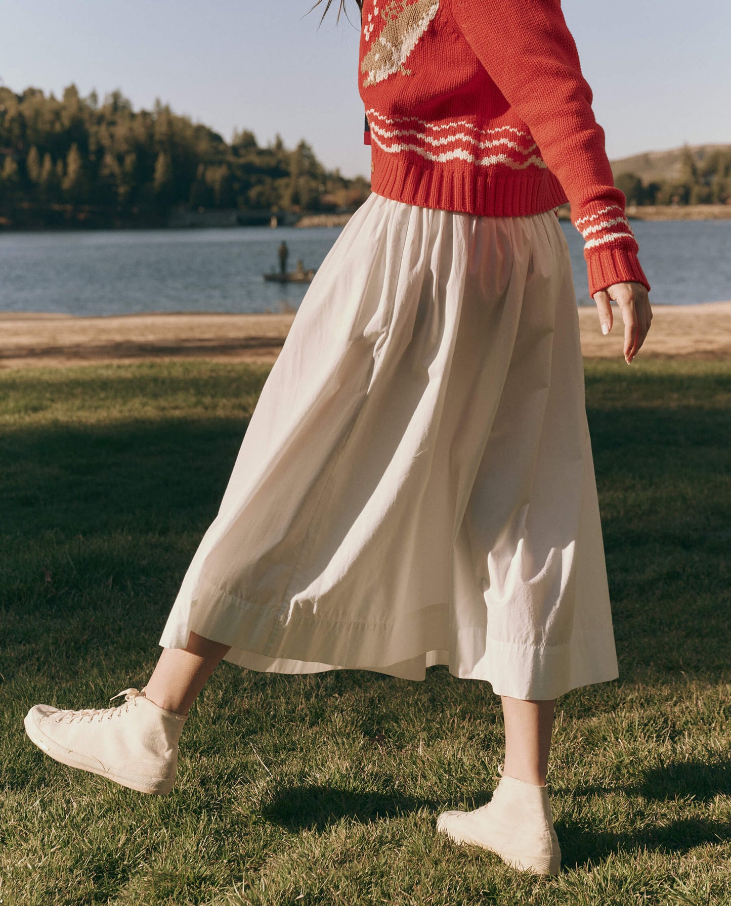 The Viola Skirt. -- White