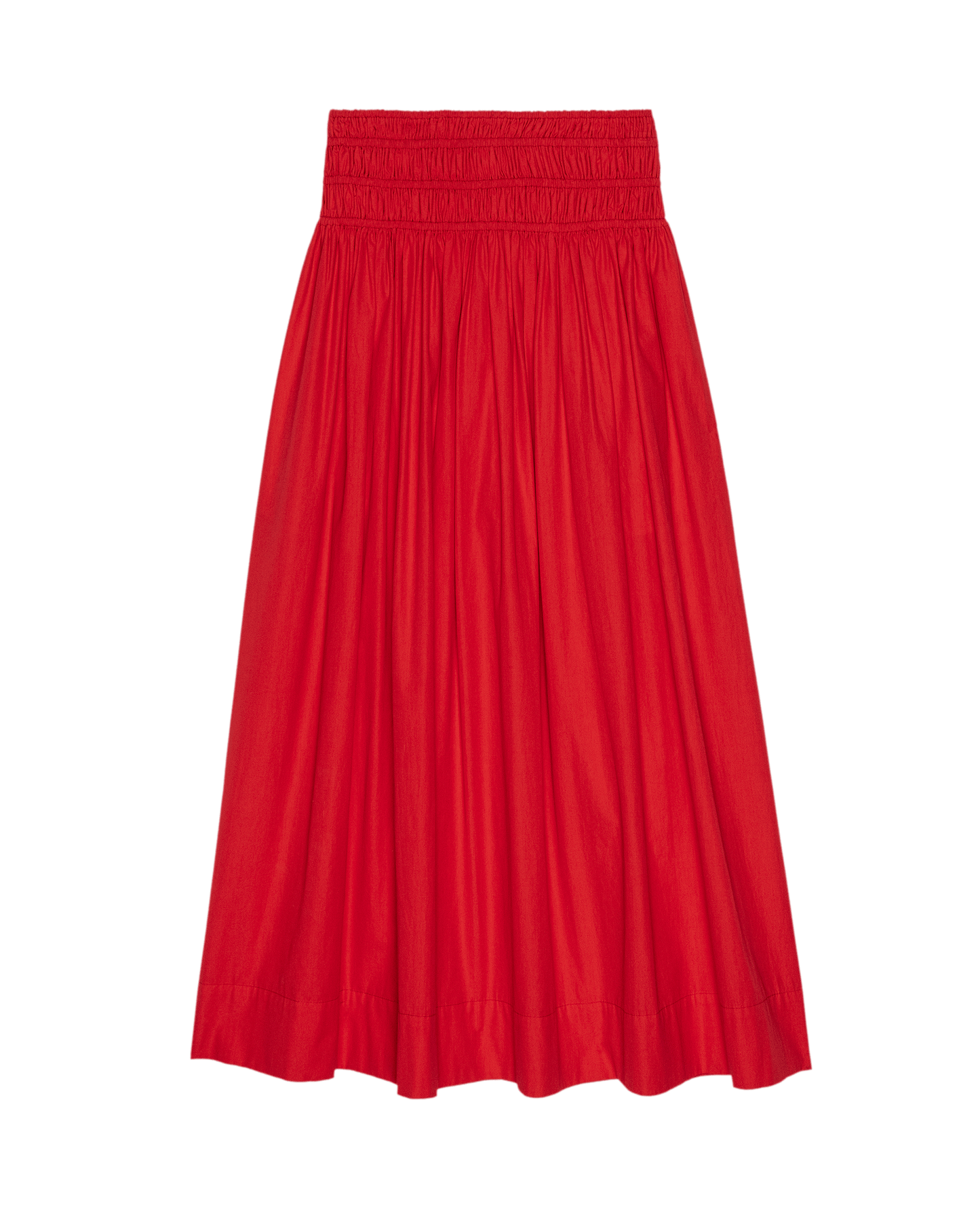 The Viola Skirt. -- Hot Red