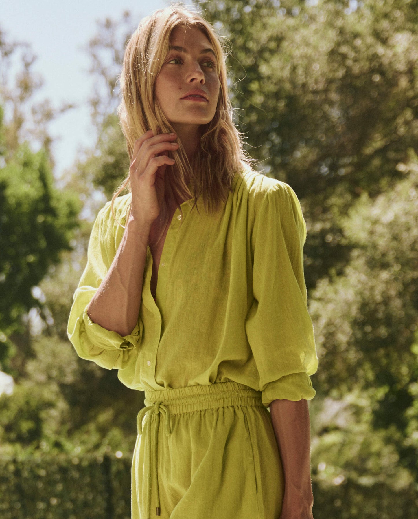 The Cove Shirt. -- Citron