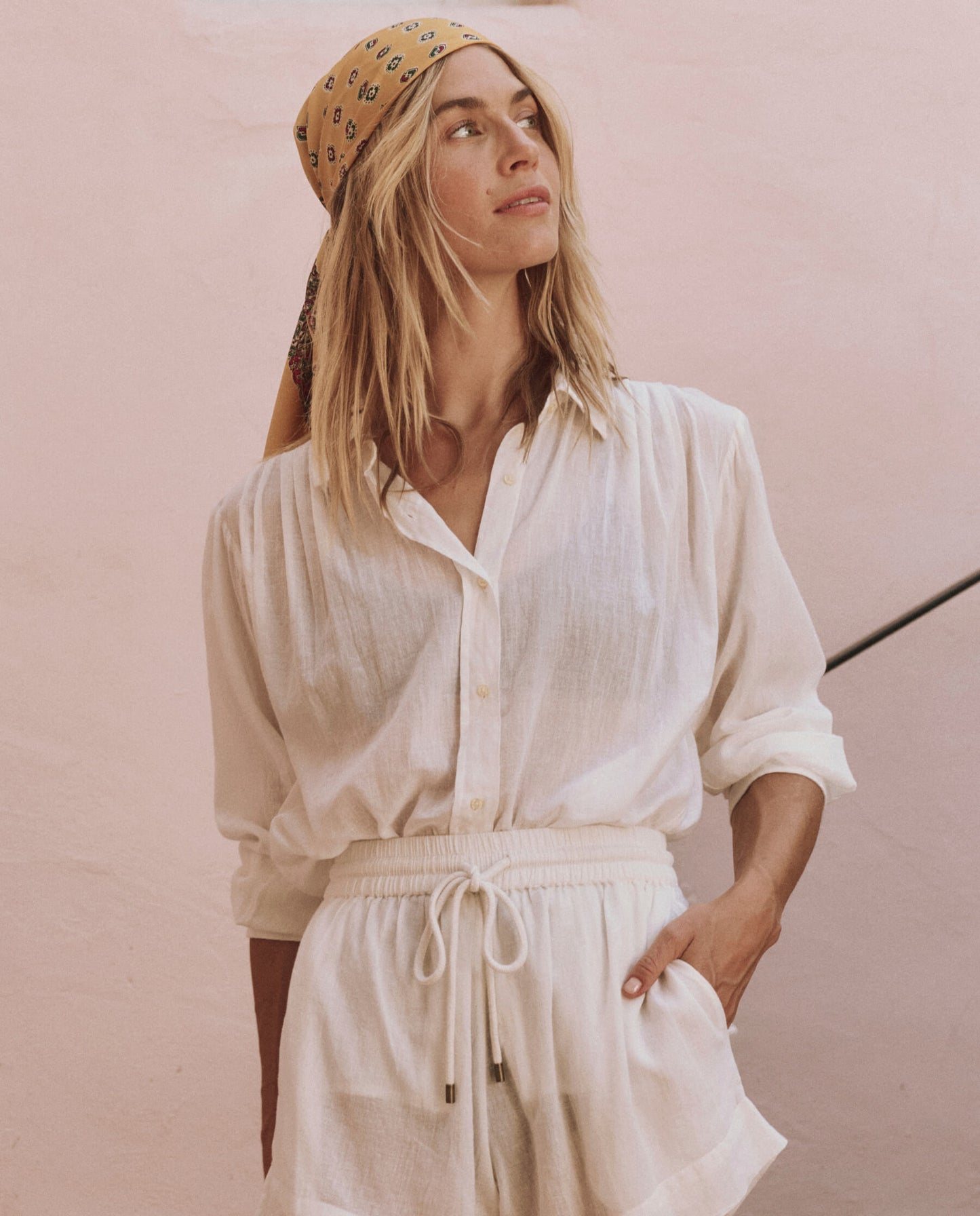 The Cove Shirt. -- White