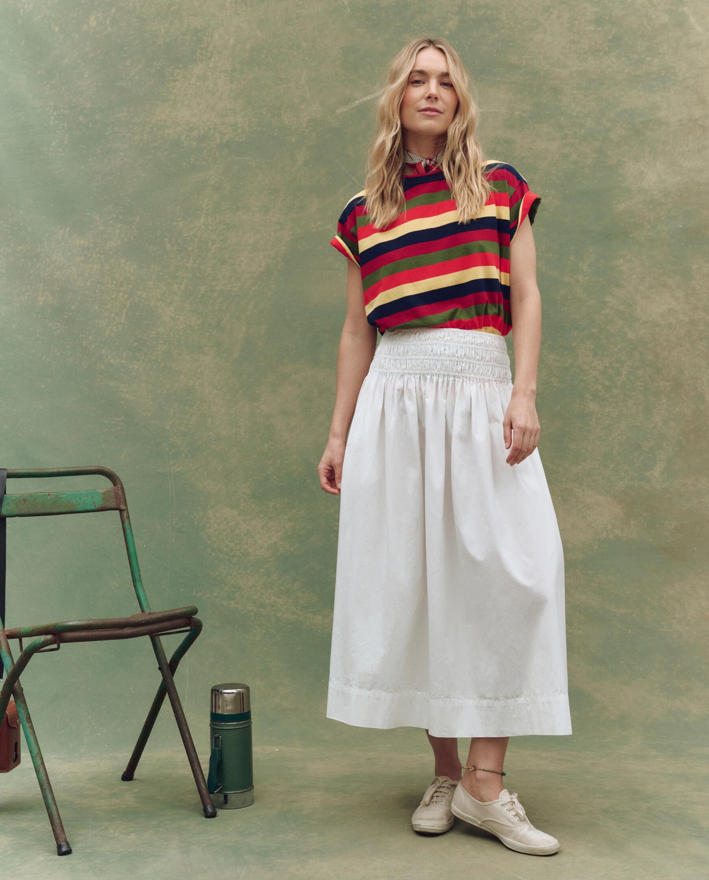 The Viola Skirt. -- White