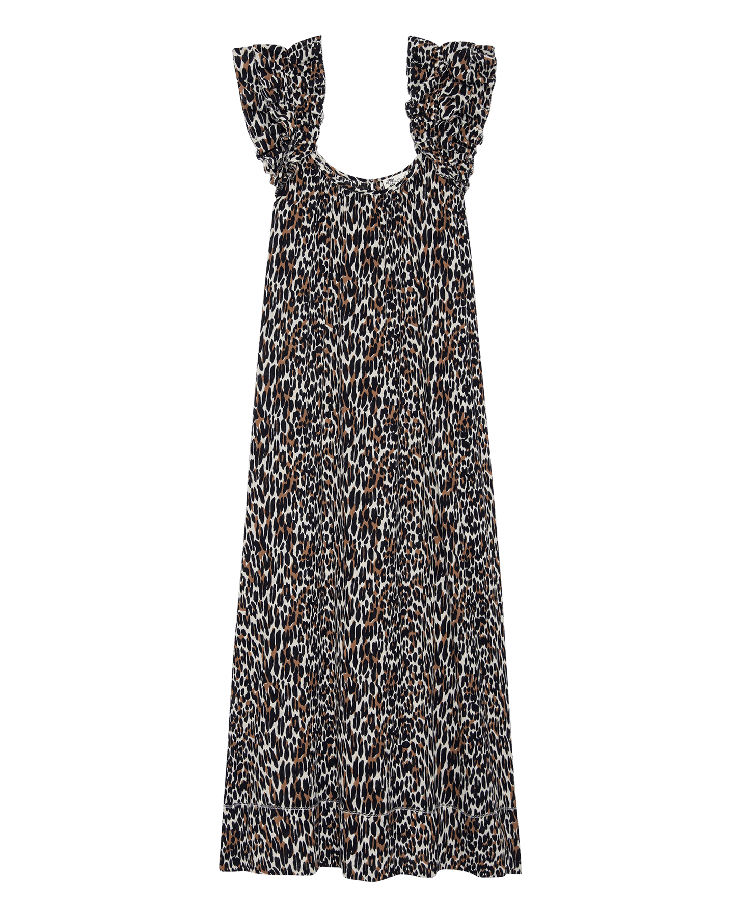 The Ruffle Coverup. -- Leopard