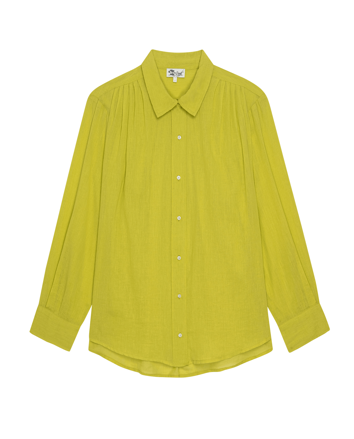 The Cove Shirt. -- Citron