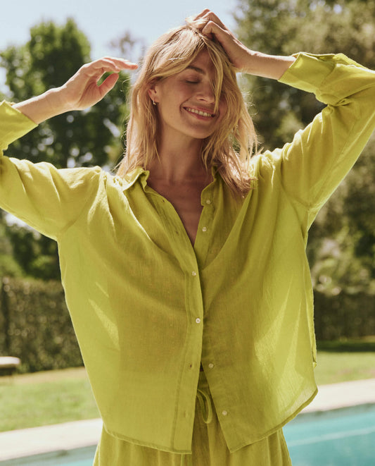 The Cove Shirt. -- Citron